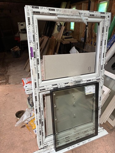 Upvc double glazed window - double, 1700