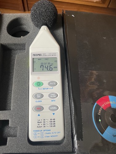 Tecpel dsl 331 sound level - tecpel,