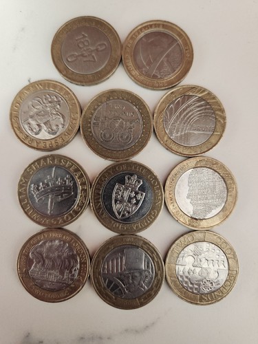 Pound coins rare bundle 11 - 2,