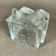 Vintage Glass House Ornament