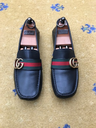 Gucci loafers leather shoes - gucci,