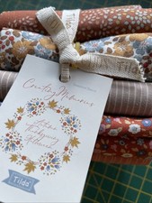 Tilda Creating Memories Fat Eight Roll Bundle .Autumn  Orange and Rust