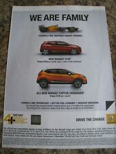 RENAULT F1 ENGINES CLIO CAPTUR