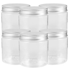 6 Pcs Aluminum Lid Mason Jars