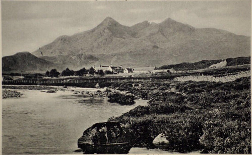 Postcard sligachan and - postcard, sgurr