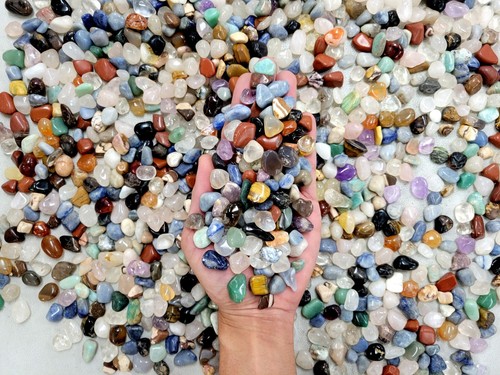 Mini tumbled gemstones - mini,