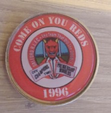 1996 SALFORD RETRO LEAGUE AND PREMIERSHIP WINNERS RUGBY LEAGUE  PIN BADGE