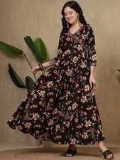 Indian Women Black Cotton