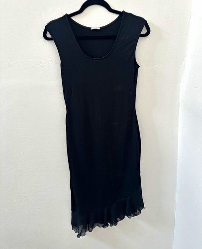 Wolford black sleeveless round - black,