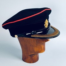 POST WW2 BRITISH ARMY RLC OFFICERS CAP HAT No1 SERVICE DRESS