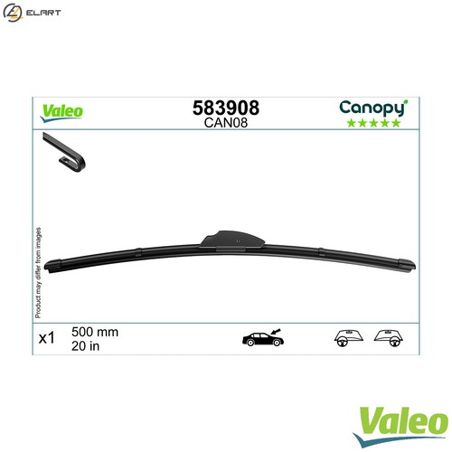 Wiper blade 583908 for skoda - blade,
