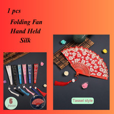 Folding Fan Hand Held Silk