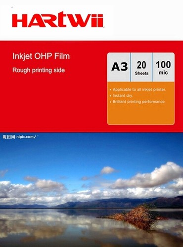 20sheets ohp film inkjet - a3,