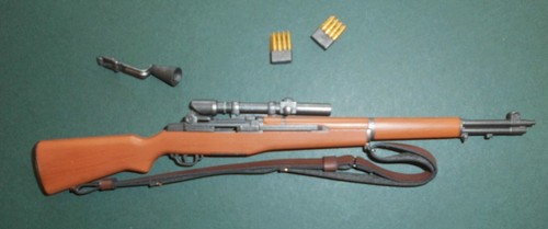 6th scale garand sniper - m1,