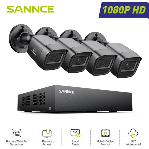 Sannce 2mp cctv system - hd, 8ch