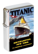 RMS Titanic Flip Top Lighter