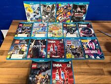 Nintendo Wii U Game Bundle x16 Pokken Tournament, Monster Hunter, Tekken, LEGO