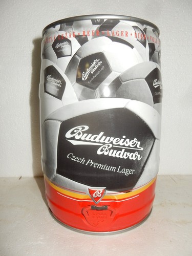 Budweiser budvar soccer gallon - budvar,