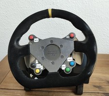 Modified G27 Wheel with DSD buttons and Suede flat bottom steering wheel
