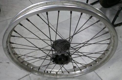 Yamaha 350 front wheel - yamaha,