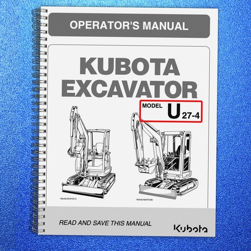 Kubota u27 excavator - u27-4,