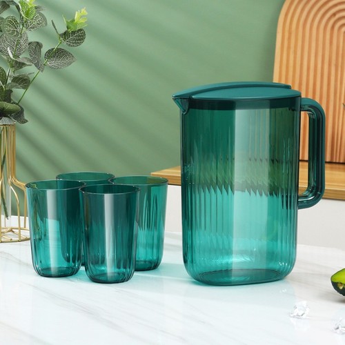 Water pitcher set - 2l, cups