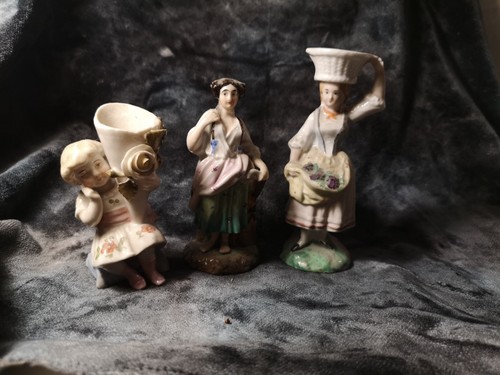 Three antique female
