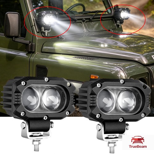 Black full white led - 2x,