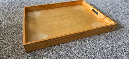 Large rectangular wooden - large,