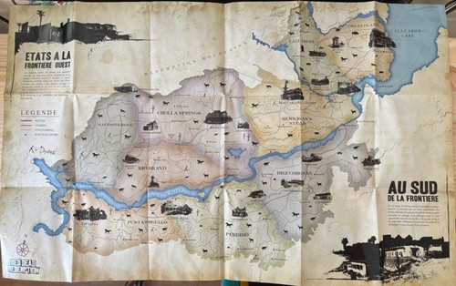 Red dead redemption map - dead,