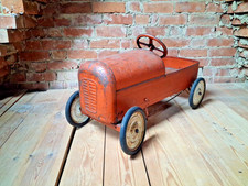 Vintage Metal Triang Pedal Car. Original Condition Tri-Ang Labels