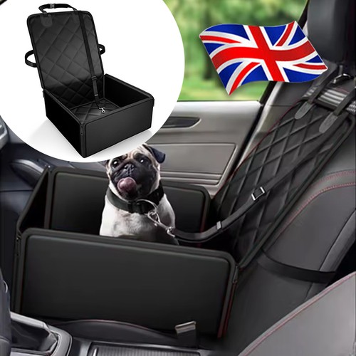 Dog car seat with - dog, belt