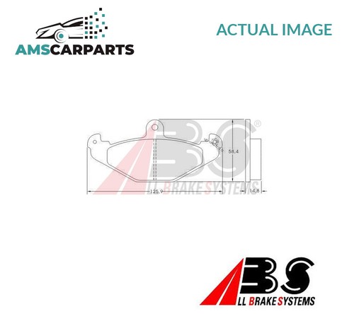 Brake pads set - set, pad