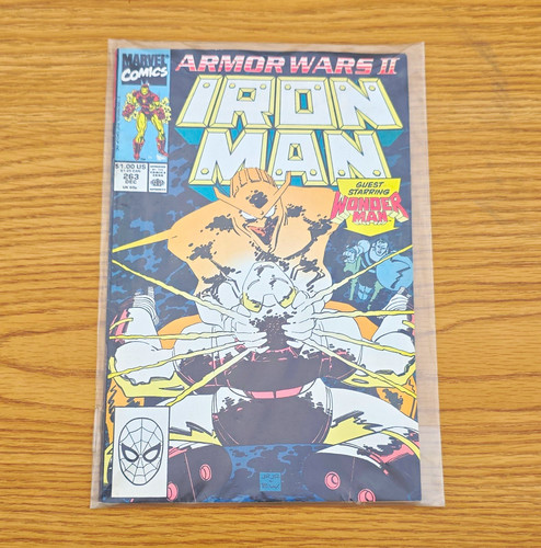 Marvel comics iron man - iron, #263