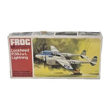 Frog Lockheed P.38J Or L Lightning Model Kit P-38 Sealed Bag F186 Model Kit F186