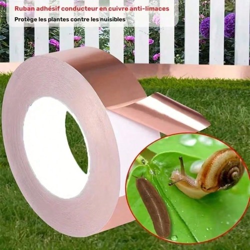 20m adhesive copper slug - copper,