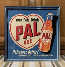 Pal Ade Soda Sign Bottle Cap