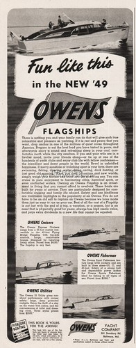 1949 owens yacht - 1949, co