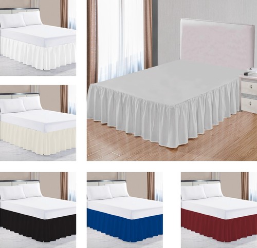 Percale base valance - percale, sheet