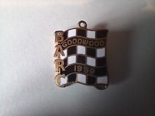 BARC. Goodwood guest badge 1959.motor sport badge.Racing. Goodwood racing.
