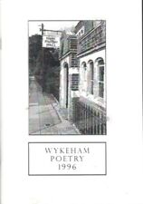 RARE BOOK · WYKEHAM POETRY