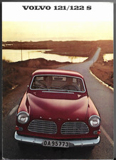 Volvo 120-Series B20 Amazon 1968-1969 UK Market Foldout Sales Brochure 121 122 S