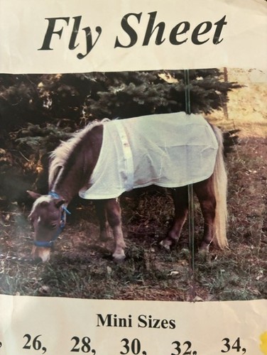 Triple mfg miniature horse - l,