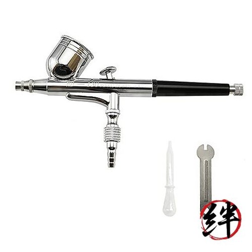 Gravity feed airbrush double - feed,