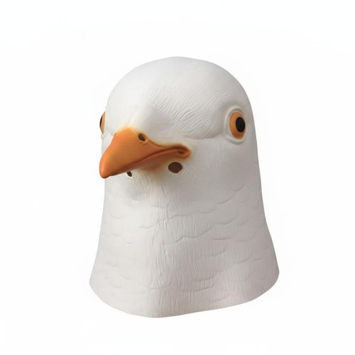 Full head pigeon mask - full,