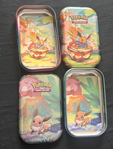 Pokemon tcg tins jolteon - 2x,