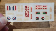 Decal Sheet Westland Scout