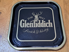 Glenfidditch Pure Malt Scotch Whisky Drinks Tray Whiskey 