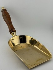 Vintage Large Solid Brass Coal