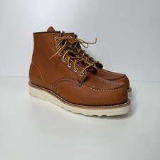 Red Wing Moc Toe Boots 875 Oro